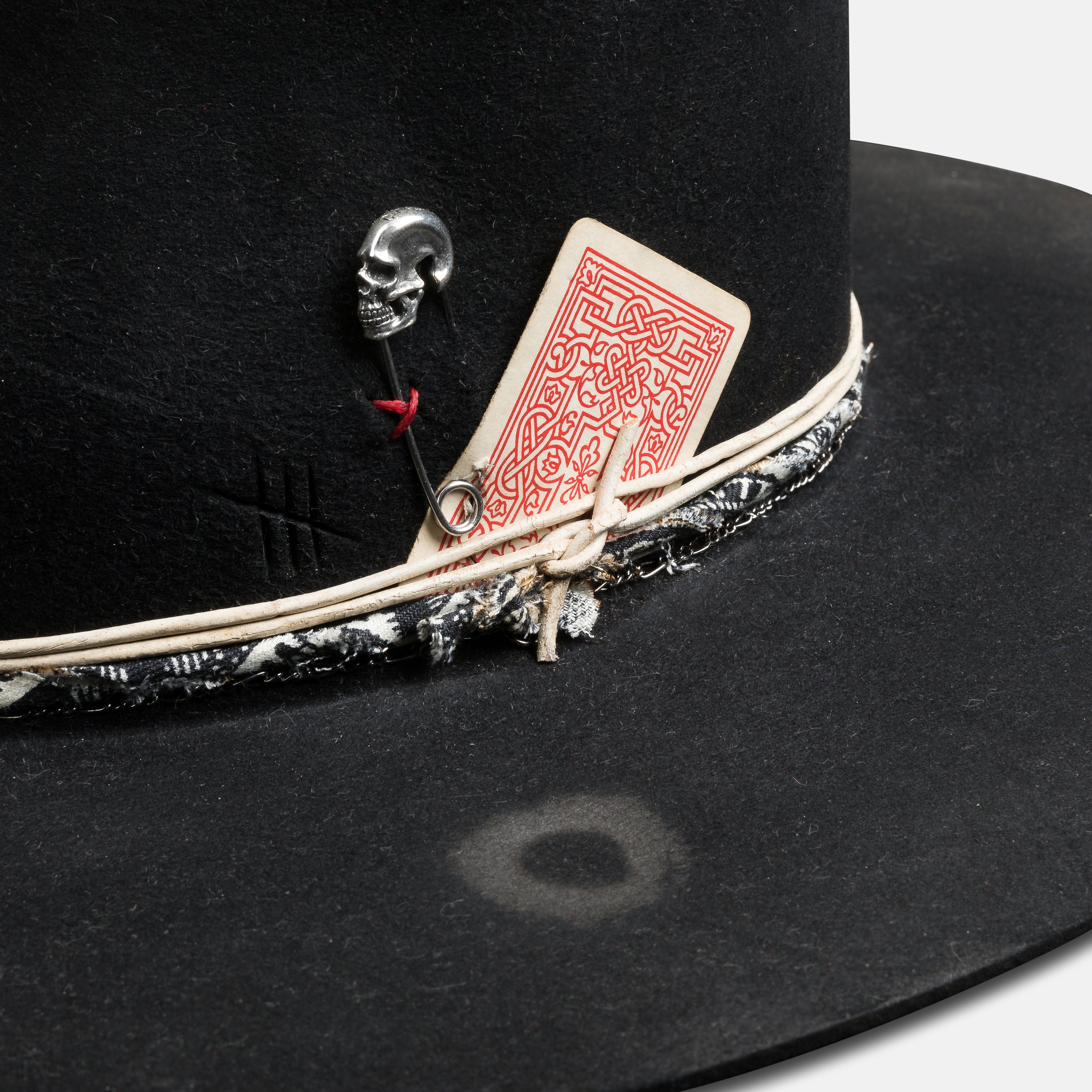 Wide Brim Hat x Coup de Tete (Black) – Clocks and Colours