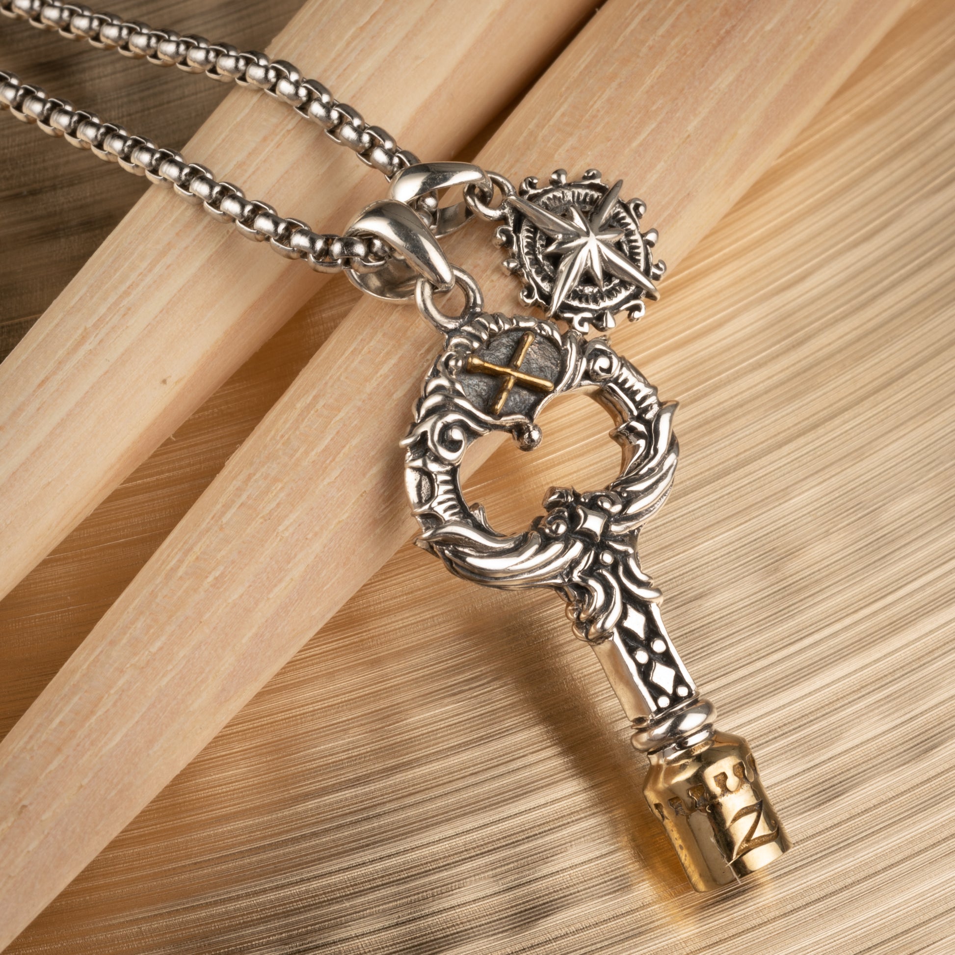 couple necklaces key