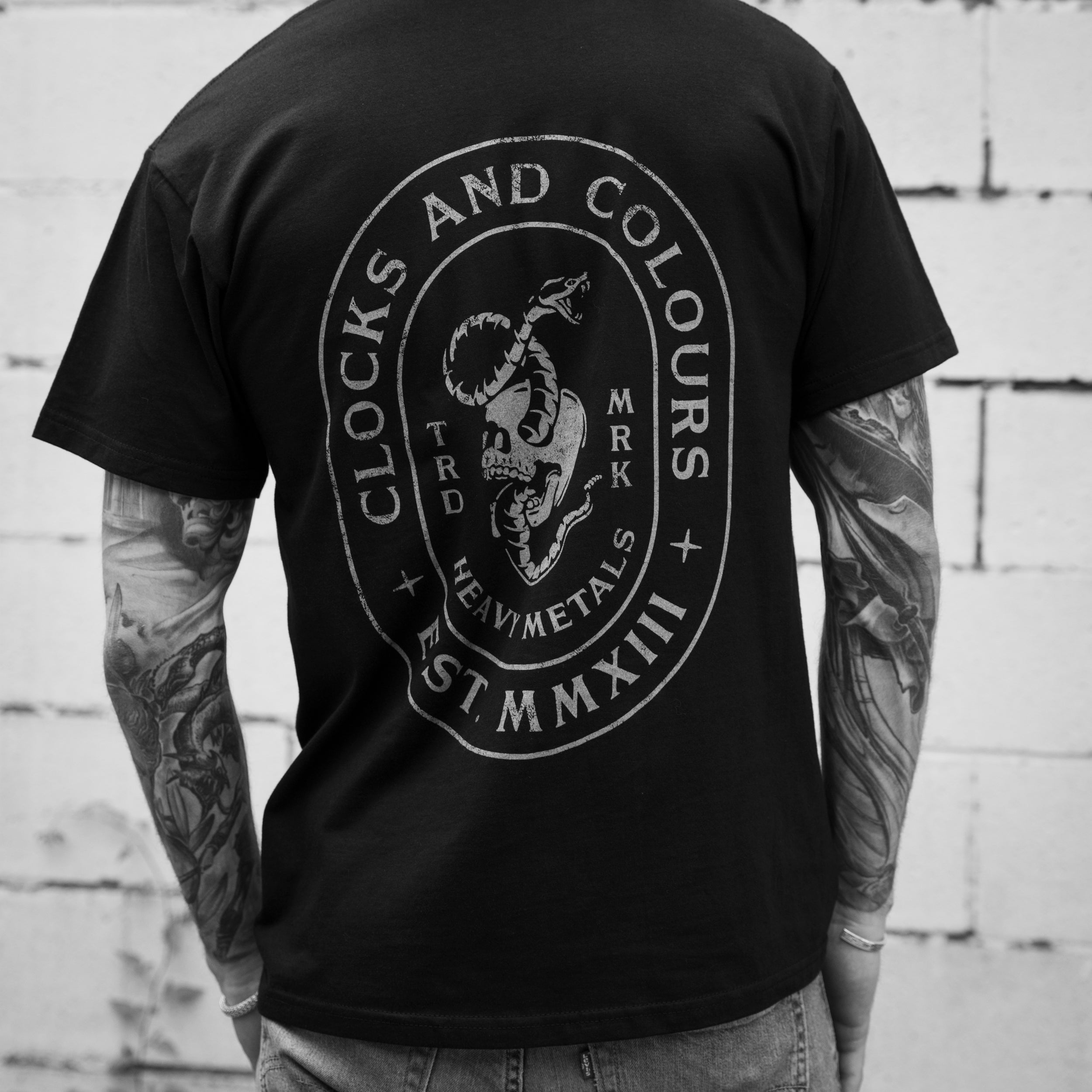 Decay Tee x Black – Clocks and Colours